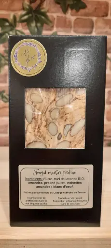 Marbré praliné noisettes caramélisées