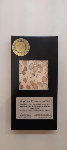 Noix de pécan caramélisées